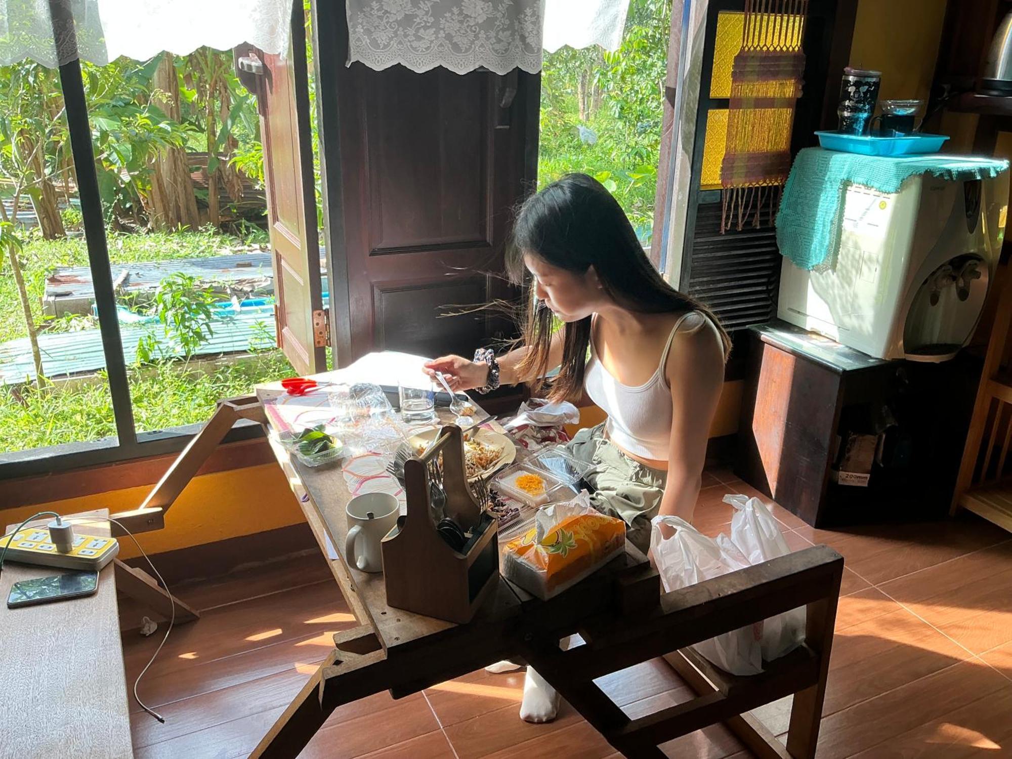 โฮมสเตย์บ้านนายสิงโตเขาคูหา Ban Khu Ha Nai Eksteriør billede