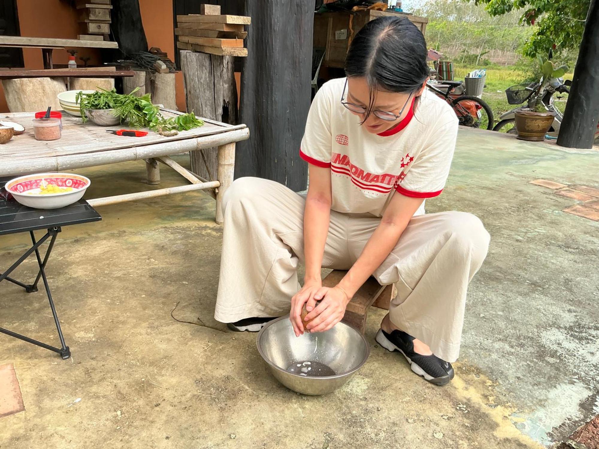 โฮมสเตย์บ้านนายสิงโตเขาคูหา Ban Khu Ha Nai Eksteriør billede